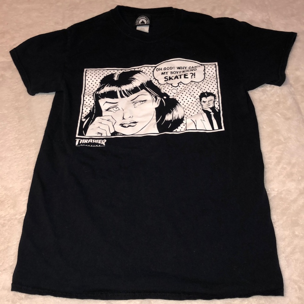 Thrasher “Why Can’t My Boyfriend Skate?” Tee